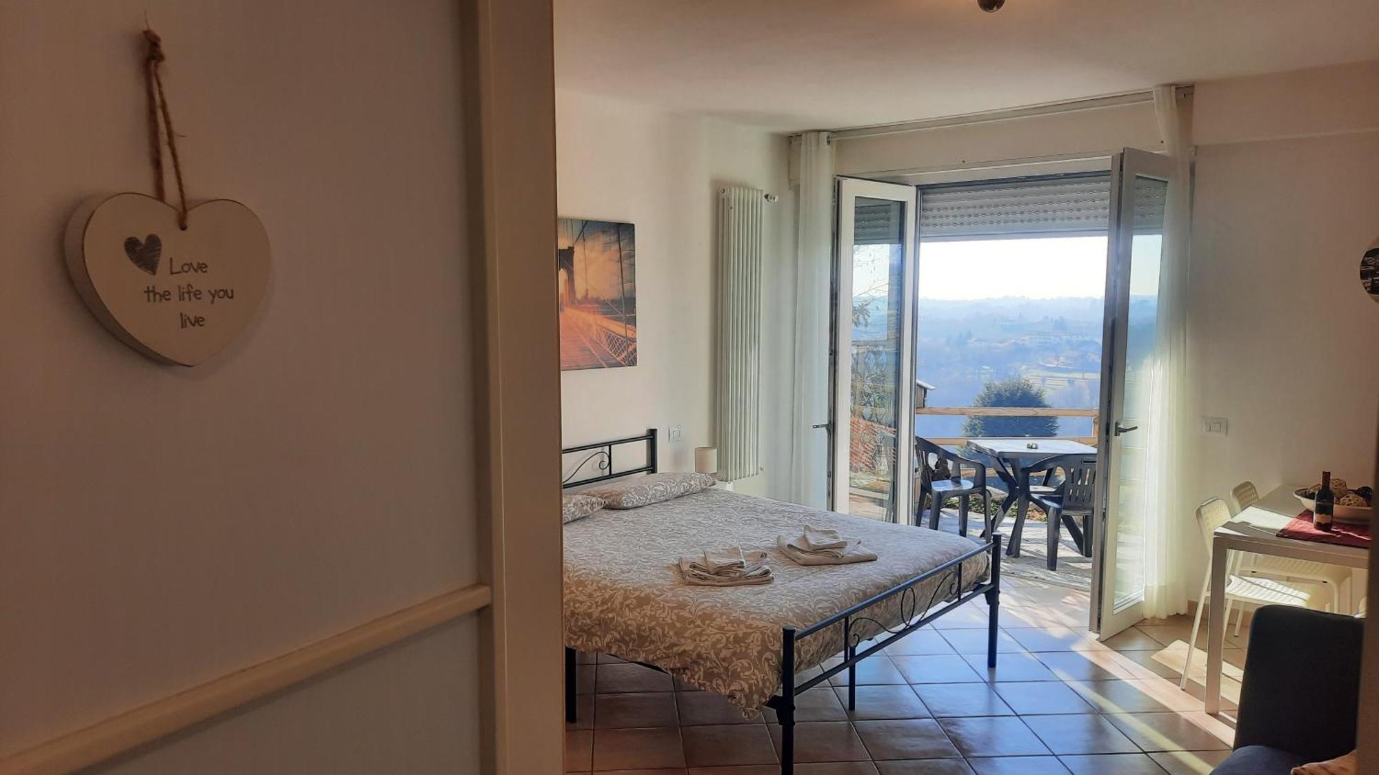 Villa Belvedere_Studio Flat San Fermo della Battaglia Bagian luar foto